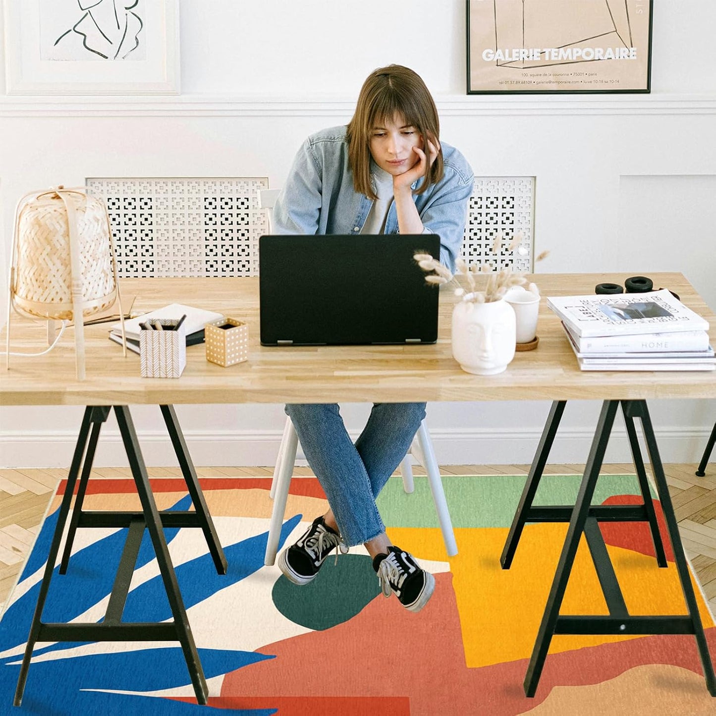 Office Chair Mat Colorful