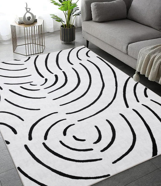 Modern Abstract Washable Rugs