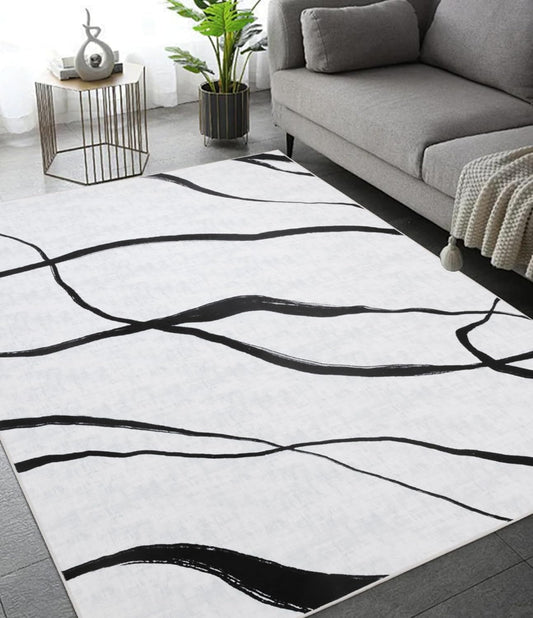 Modern Abstract Washable Rugs